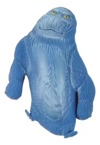 Gorila Antiestrés, Estirable Squishy 10cm Color Azul