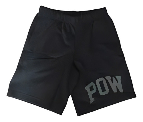 Short Patineta Skate Marca Pow Color Negro