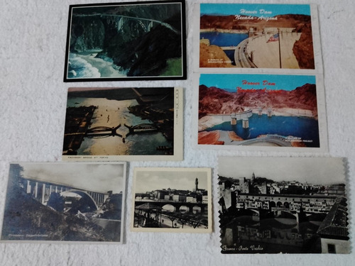 Tarjeta, Postales: Puentes, Represa Hoover