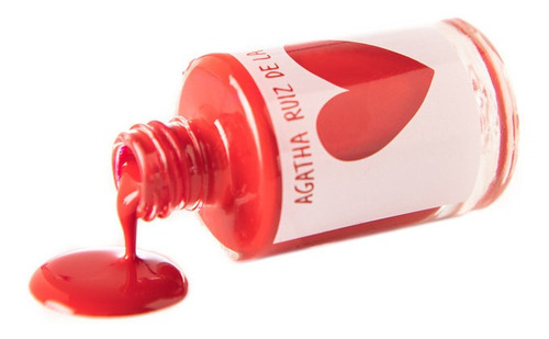 Imagen 2 de 3 de Esmalte Uñas Agatha Ruiz De La Prada Red