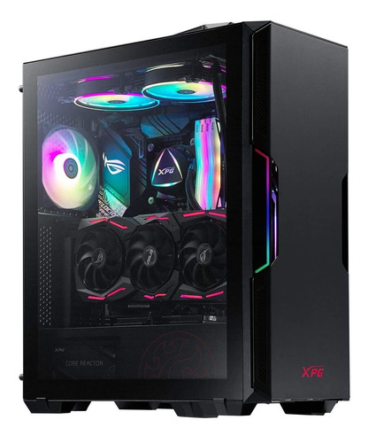 Case Gamer Adata De Media Torre Starker - Negro