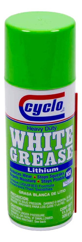 Spray Grasa Blanca De Litio 450ml Cyclo Usa