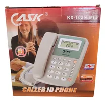 Comprar Telefono Fijo Mesa Altavoz Pantalla 50 Contactos 24 Timbres