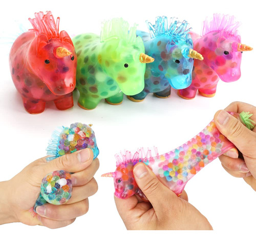 Vomaok Paquete De 4 Bolas Antiestres De Unicornio Para Ninos