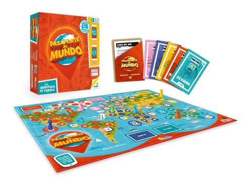 Juego De Mesa Pasaporte Al Mundo Ronda Con App - Toy Store