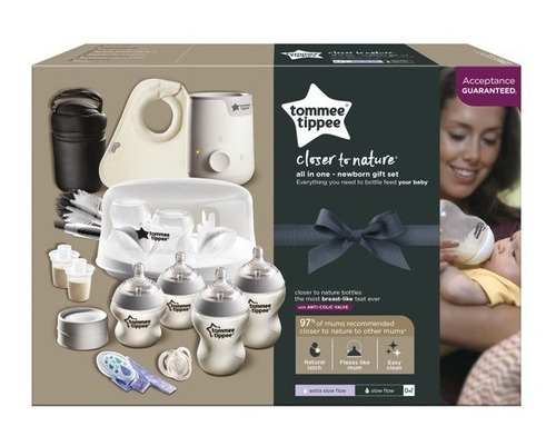 Set Completo De Teteros Para Bebes Con Esterilizador Manual