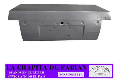 Fiat Duna 92 / 96 O 97 / 02 Tapa De Baul