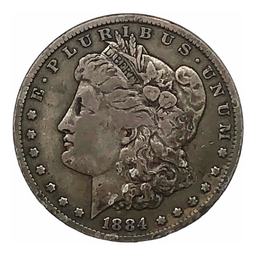 Wow Moneda D Plata 1 Dólar Morgan 1884 De Estados Unidos (jc