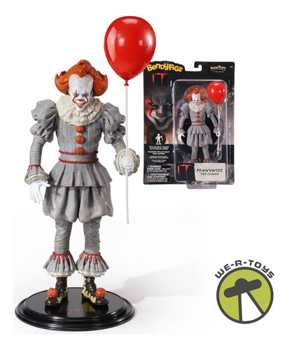 Bendyfigs It Pennywise The Clown The Noble Collection Toys