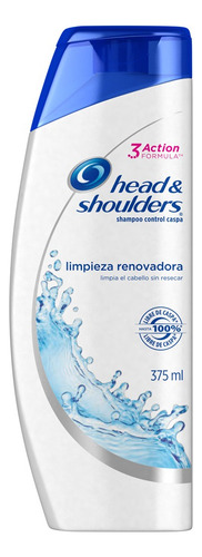 2 Pzs Head & Shoulders Shampoo Limpieza Renovadora 375ml