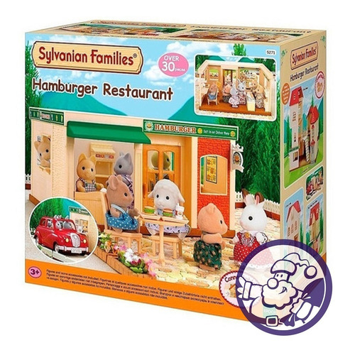 Sylvanian Families Restaurante De Hamburguesa