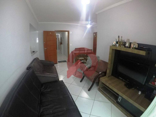 Imagem 9 de 18 de Apartamento Com 1 Dormitório À Venda, 47 M² Por R$ 250.000,00 - Vila Caiçara - Praia Grande/sp - Ap2601