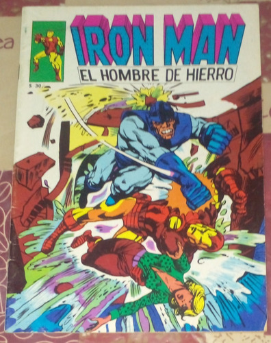 Iron Man 30 Editorial Gabriela Mistral Antiguos Comics 