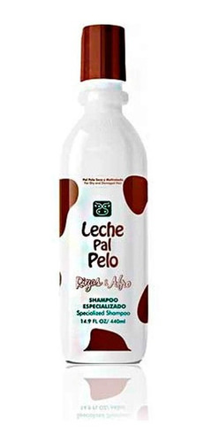 Shampoo De Leche Pal Pelo Rizos Y Afro