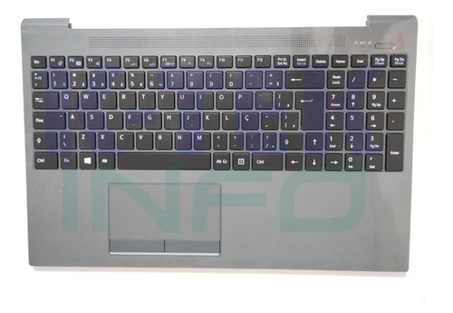 Carcaça Teclado Touchpad Novo Original Vaio Fe15 Vjfe52f11x