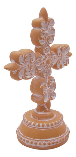 Cruz De Pie Para Mesa Decoración Temática Francesa 30 Cm