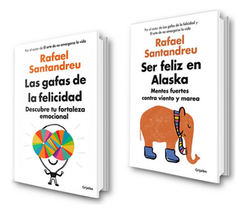 * 2 Libros R. Santandreu * Lentes De La Felicidad + Alaska 