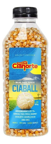 Milho Pipoca Grande Redonda Gourmet Ciaball Mushroom 655g