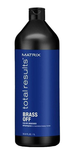 Shampoo Brass Of Matizador Matrix Profesional 1l