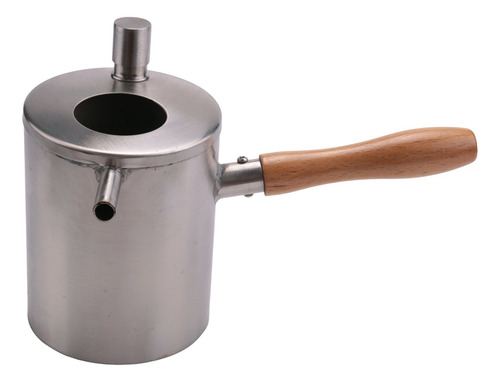 1 Olla Para Verter Cera De Abejas, De Acero Inoxidable, Para