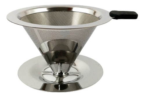 Filtro De Cafe V60 Acero Inoxidable Método Dripper Goteo