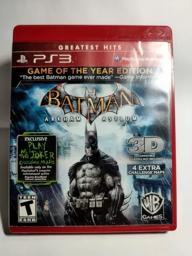 Jogo Batman Arkham City Ps3 Legendado Português Mídia Física