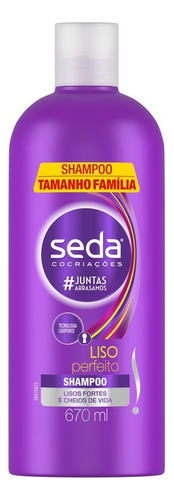 Shampoo Liso Perfeito Tamanho Família 670ml Seda