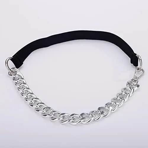 Jumwrit Punk Cuban Link Cinturón De Cadena De Cintura Para M