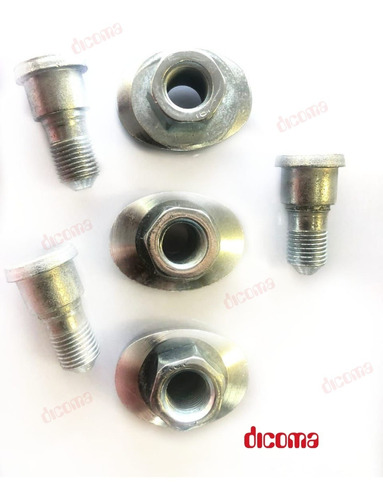 Kit Bulon Tuerca (x3) Maza Rueda Delantera Citroen 2cv 3cv