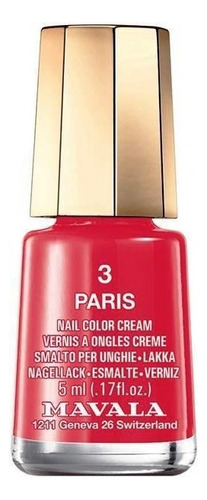 Mavala - Esmalte - Nail Color Cream - 3 Paris