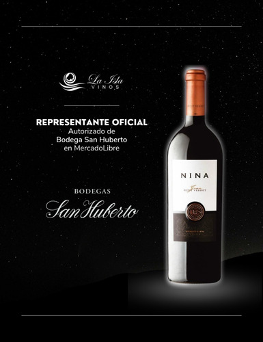 Imagen 2 de 10 de Vino Nina Gran Petit Verdot 750ml. - Envíos