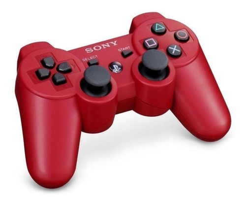 Joystick inalámbrico Sony PlayStation Dualshock 3 rojo