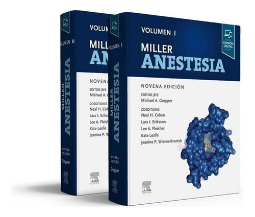 Libro Anestesia De Miller.9ª Edición  2021