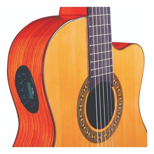 Violao Nylon Di Giorgio Classico 38 Eletrico + Nf E Garantia