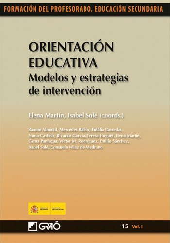  Orientación Educativa. Modelos Y Estrategias De Intervenció