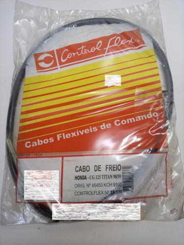 Cabo Freio Cg 125 Titan / Cargo 125 1998 A 2000 Control Flex