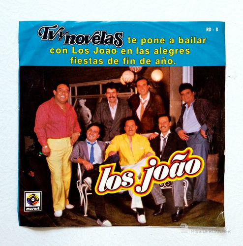 Los João Disco Vinilo 33 Rpm Cortesía Tv Y Novelas 1985