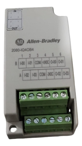 2080-iq4ob4 Allen-bradley I/o Module 8pt 12/24v