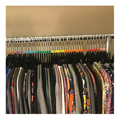 300x Colgadores De Ropa \ En \ Etiquetas De Plástico Verde