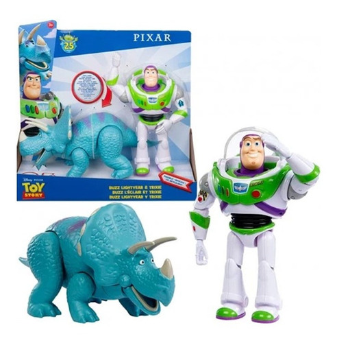 Toy Story 4 - Buzz Lightyear Y Trixie Pack X2