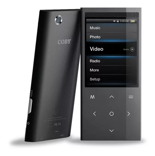 Coby 2 GB Reproductor de MP3 con radio FM, una unidad USB y