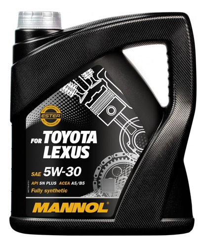 Aceite Mannol 5w30 4lt Full Sintético Toyota Y Lexus  