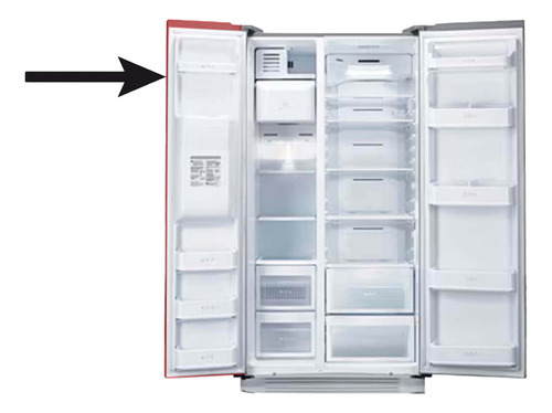 Borracha Da Porta Freezer Para Refrigerador Lr-21sdt1 LG