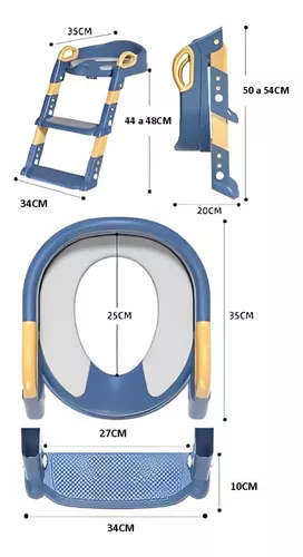 Asiento reductor Majestic Troninho Assento Infantil Privada Oval Redutor  Assento Infantil Vaso Sanitário Troninho Sanitario Bebê Adaptador  Almofadado Desfralde pinico infantil penico infantil penico troninho  piniquinho infantil assento redutor pinico