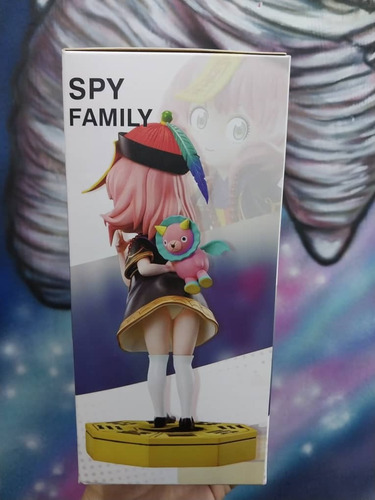 Figura De Anime Anya Forger Spy X Family 17cm Aprox