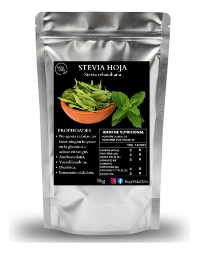  Stevia Hoja 500g