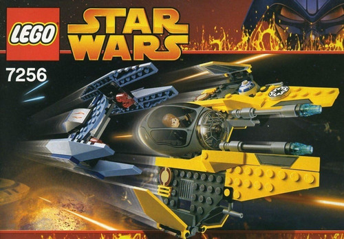 Lego 7256 Star Wars Jedi Starfighter Y Buitre Droide Cantidad De Piezas 1