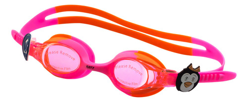 Oculos De Natação Para Meninas Rosa E Laranja