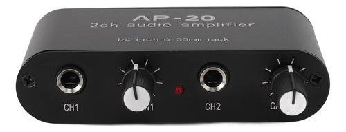 Amplificador Estéreo De 2 Canales Professional Balance 6.35