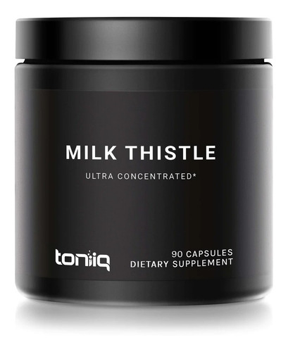 Toniiq  Milk Thistle  50:1 Concentrate  500mg  90 Capsules